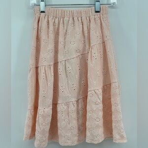 NWT Silver Jeans Co eyelet skirt. Size 7